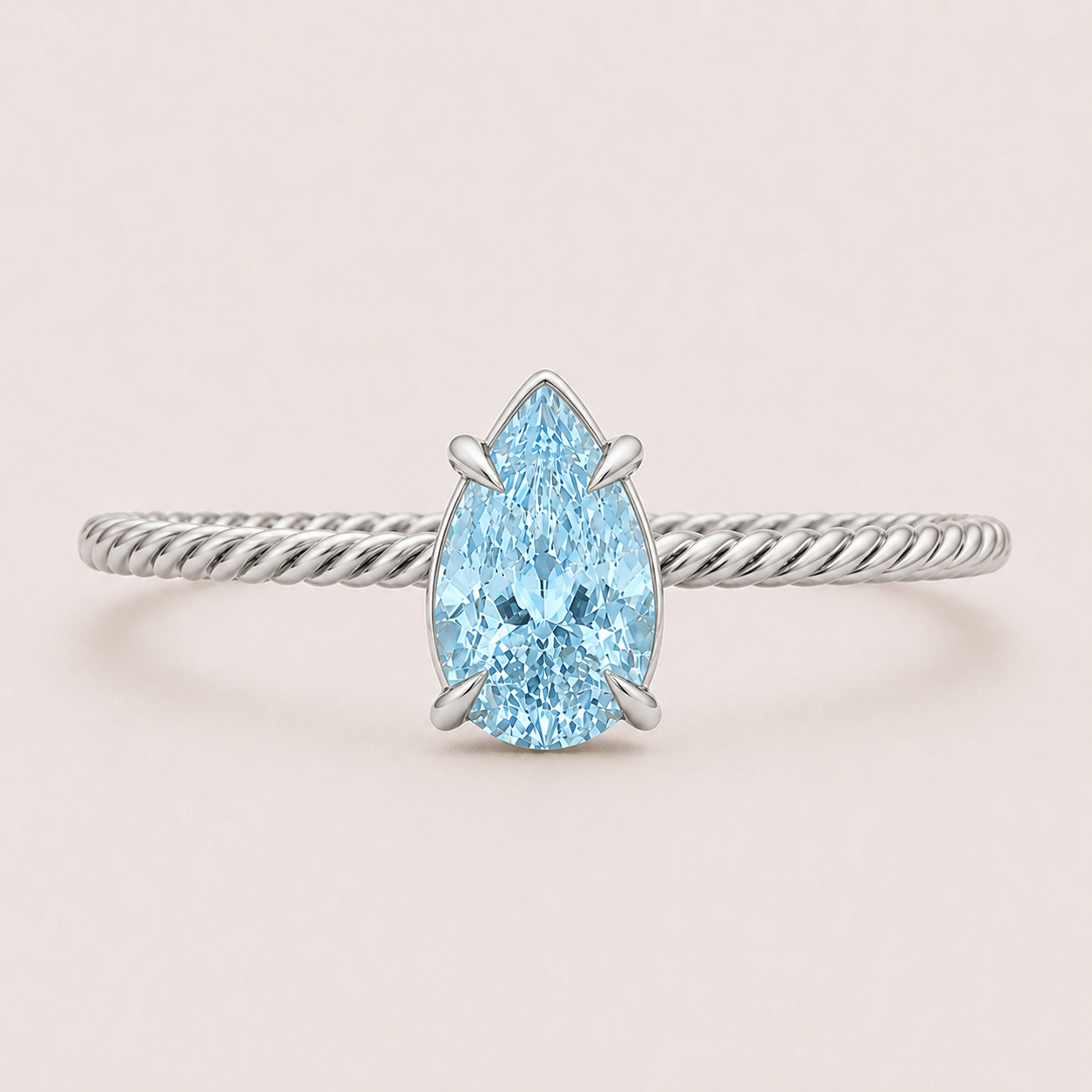 Gem Twist Ring