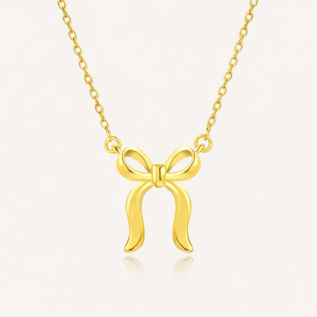 Charming Bow Necklace