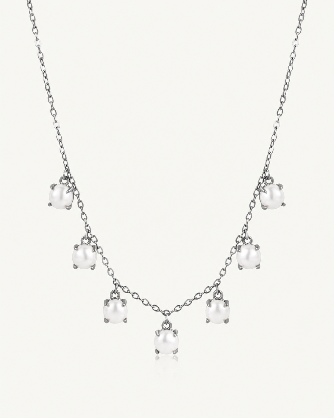 Pearl Fang Cascade Necklace