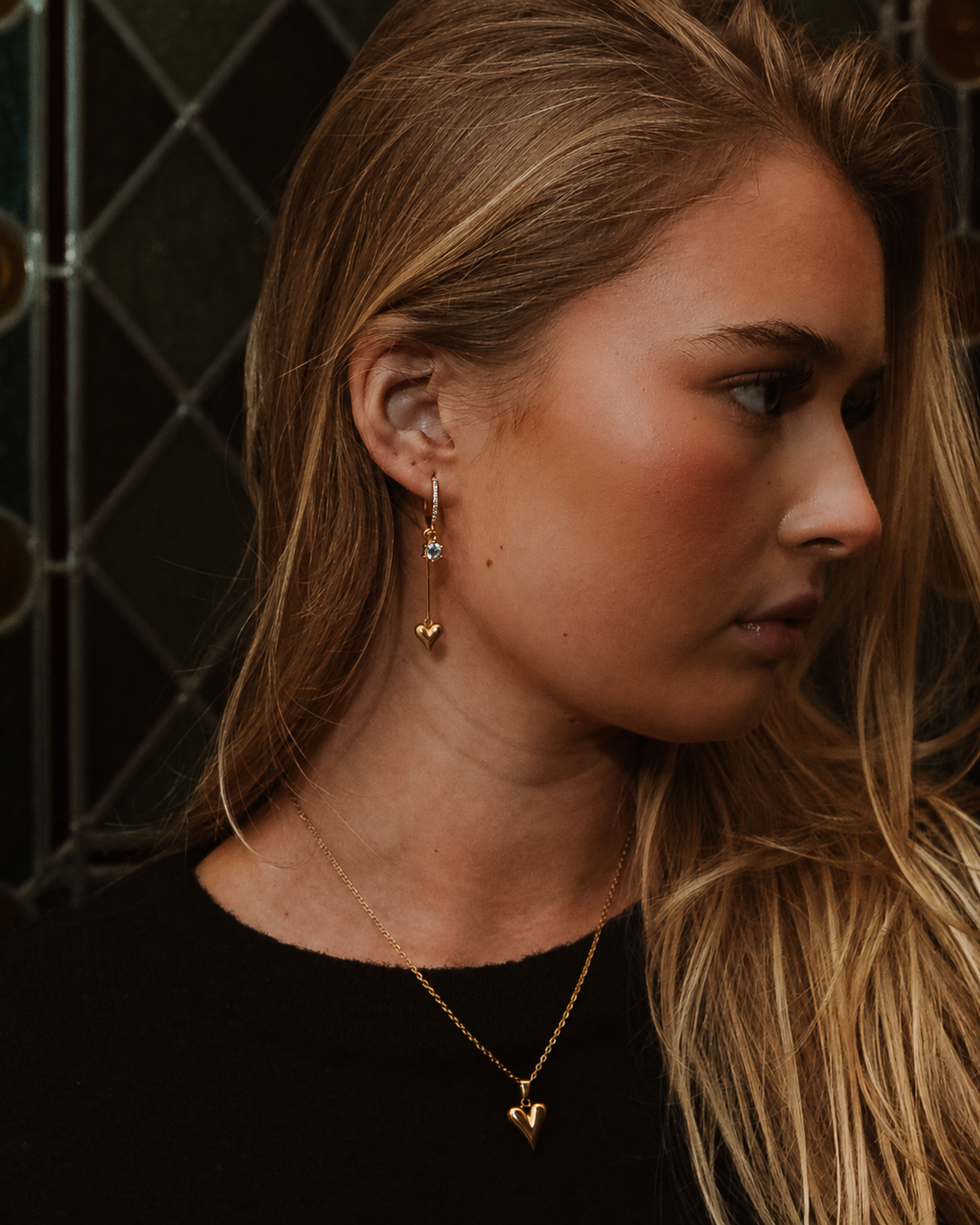 Hoop Dangle Earrings