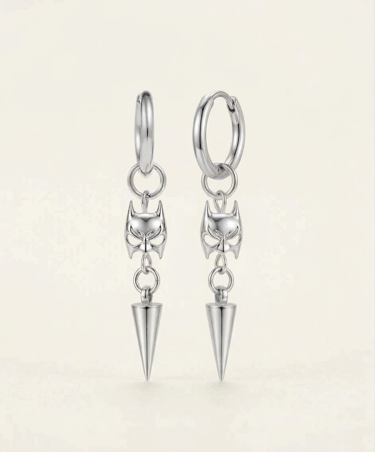 Iconic Mask Spike Earrings