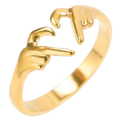Heartclasp Ring