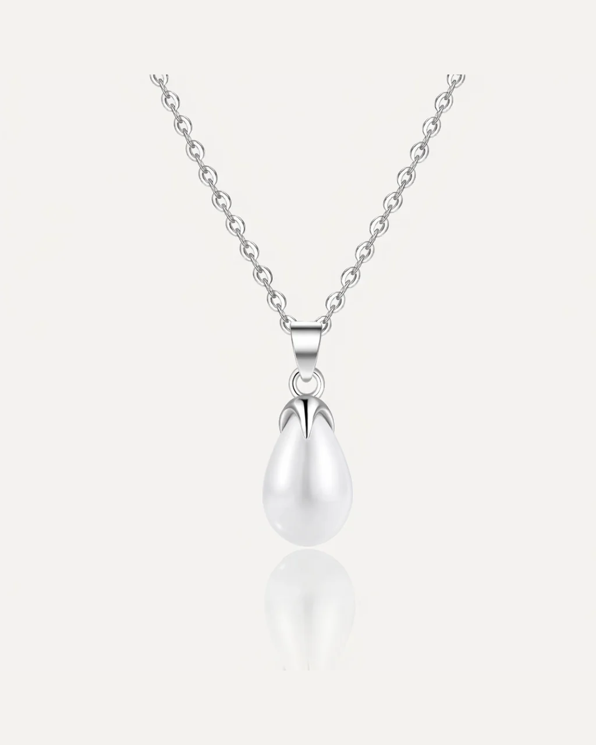 Pearl Fang Drop Necklace