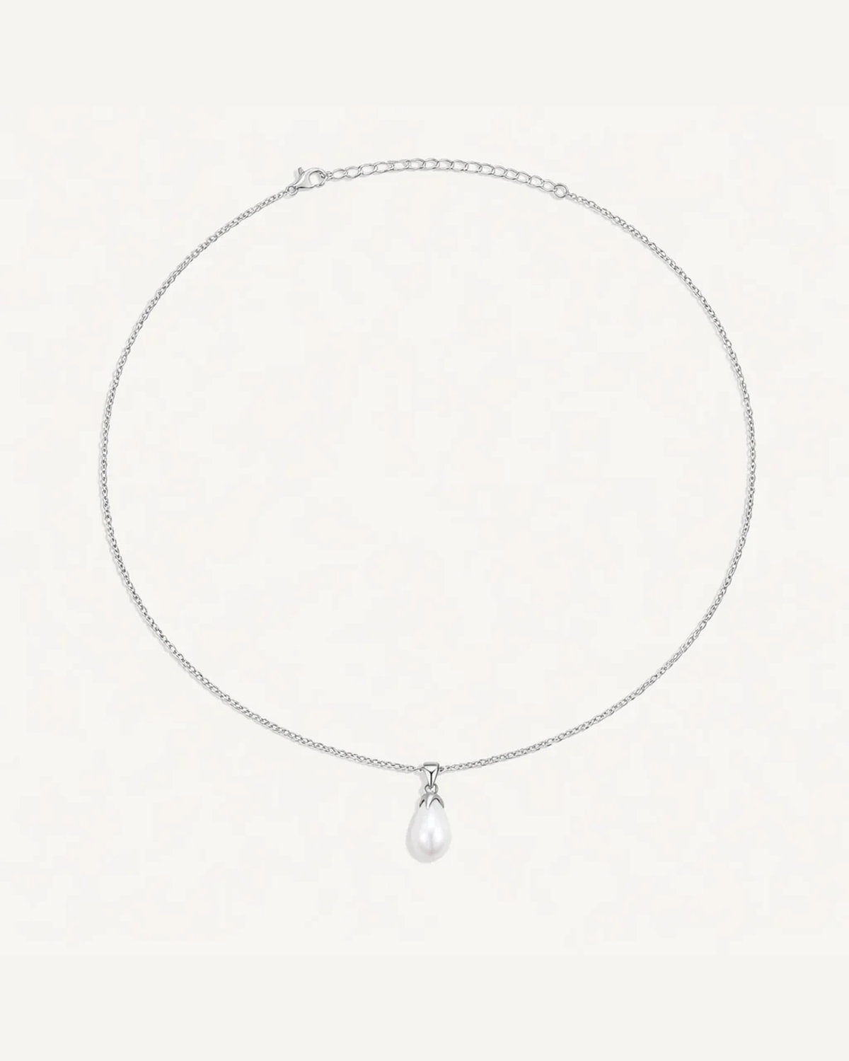 Pearl Fang Drop Necklace
