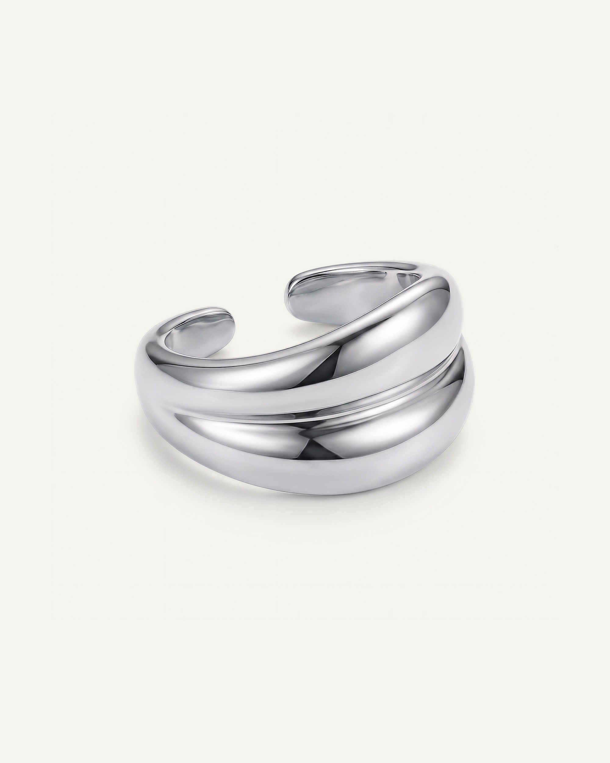 Swirl Twist Ring
