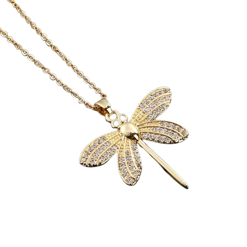 Dragonfly Whisper Necklace