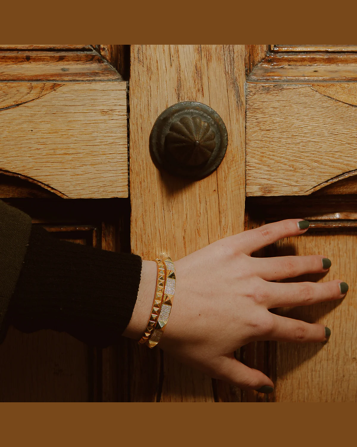 Pyramid Statement Bangle