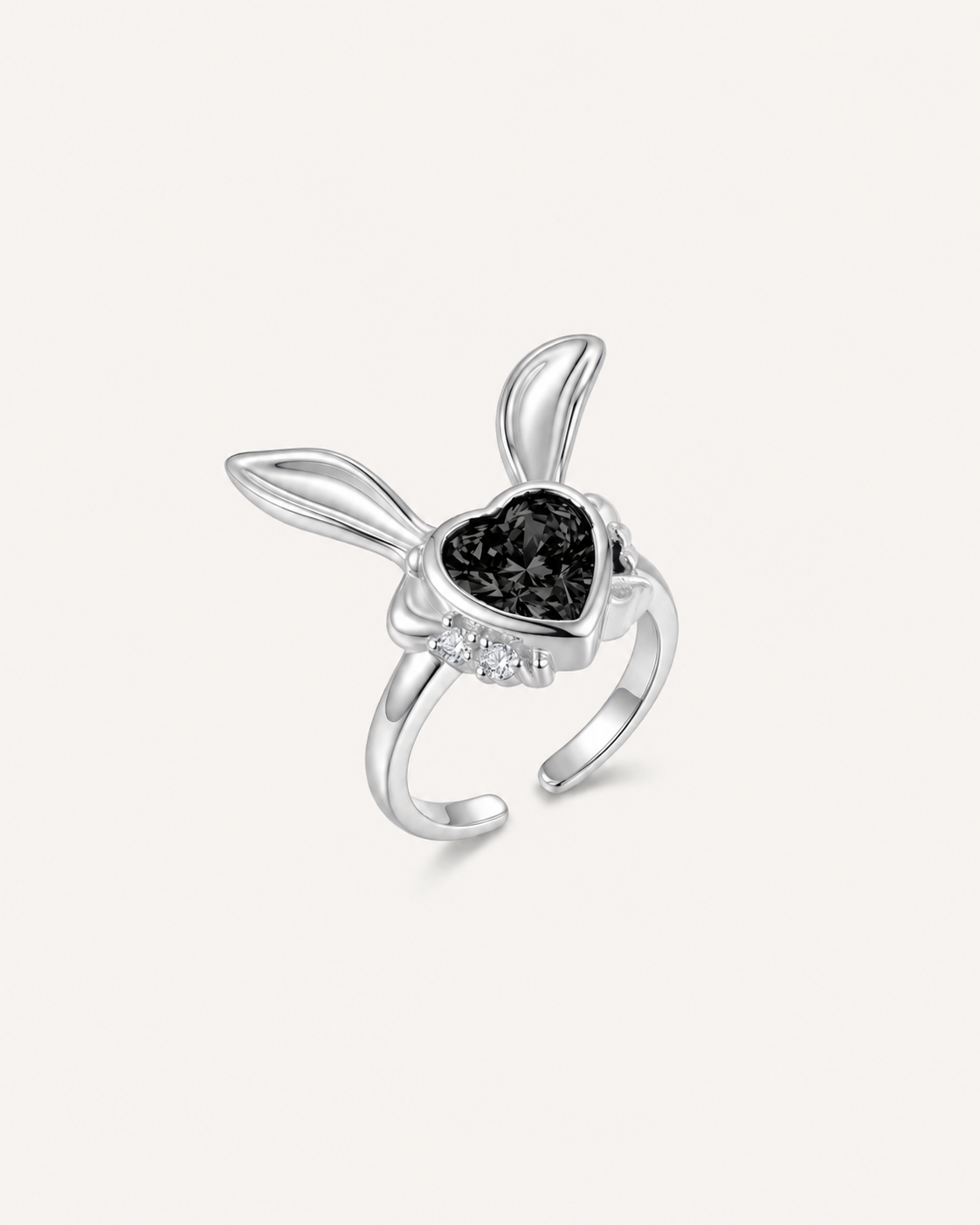 Bunny Diamond Ring