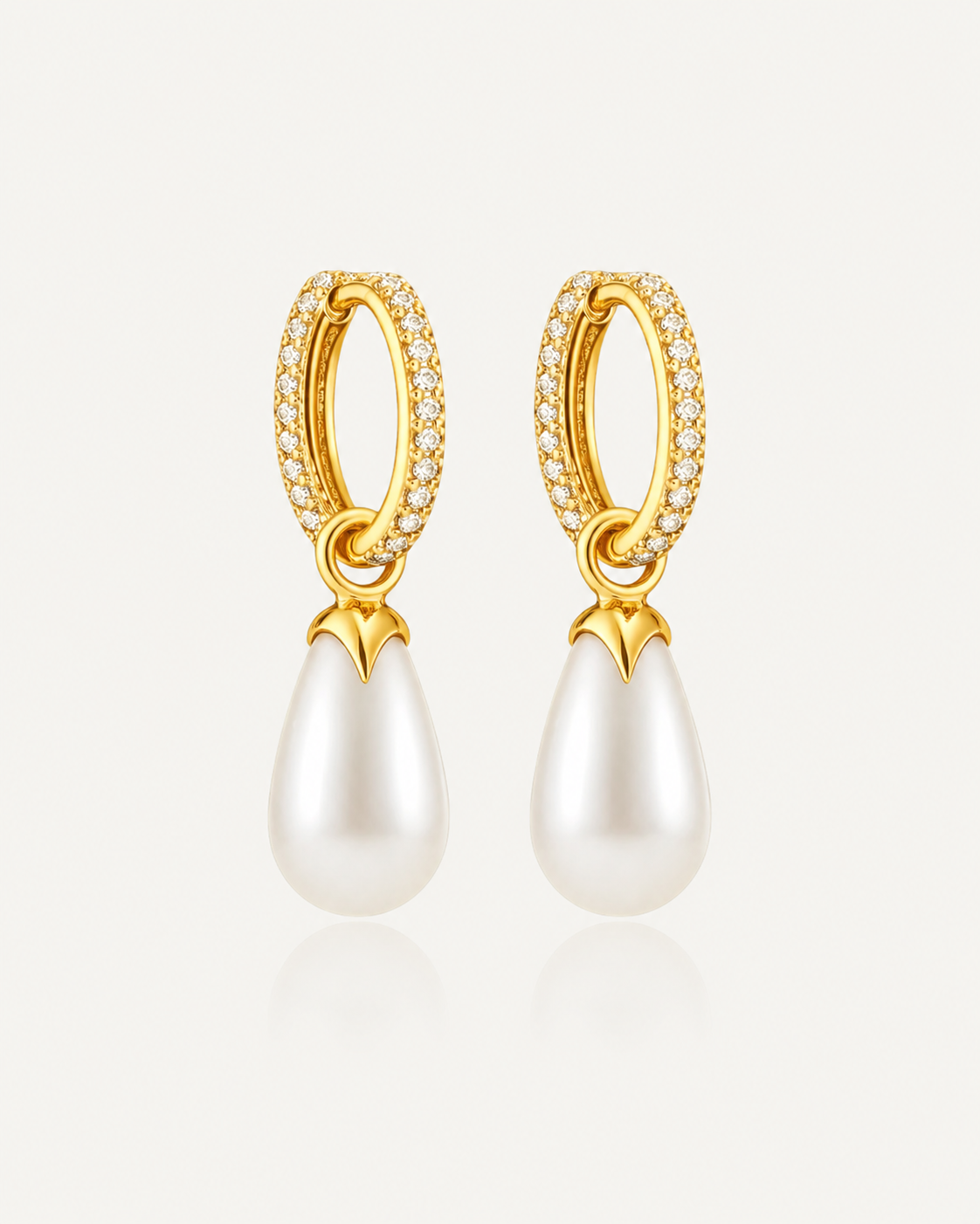 Droplet Diamond Earrings