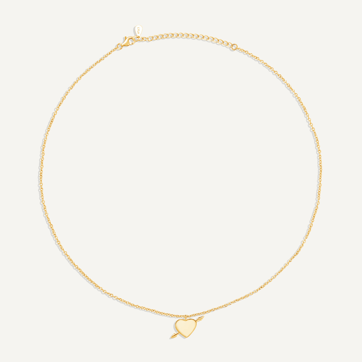 Studded Heart Necklace