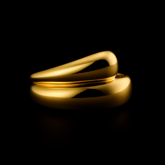 Swirl Twist Ring