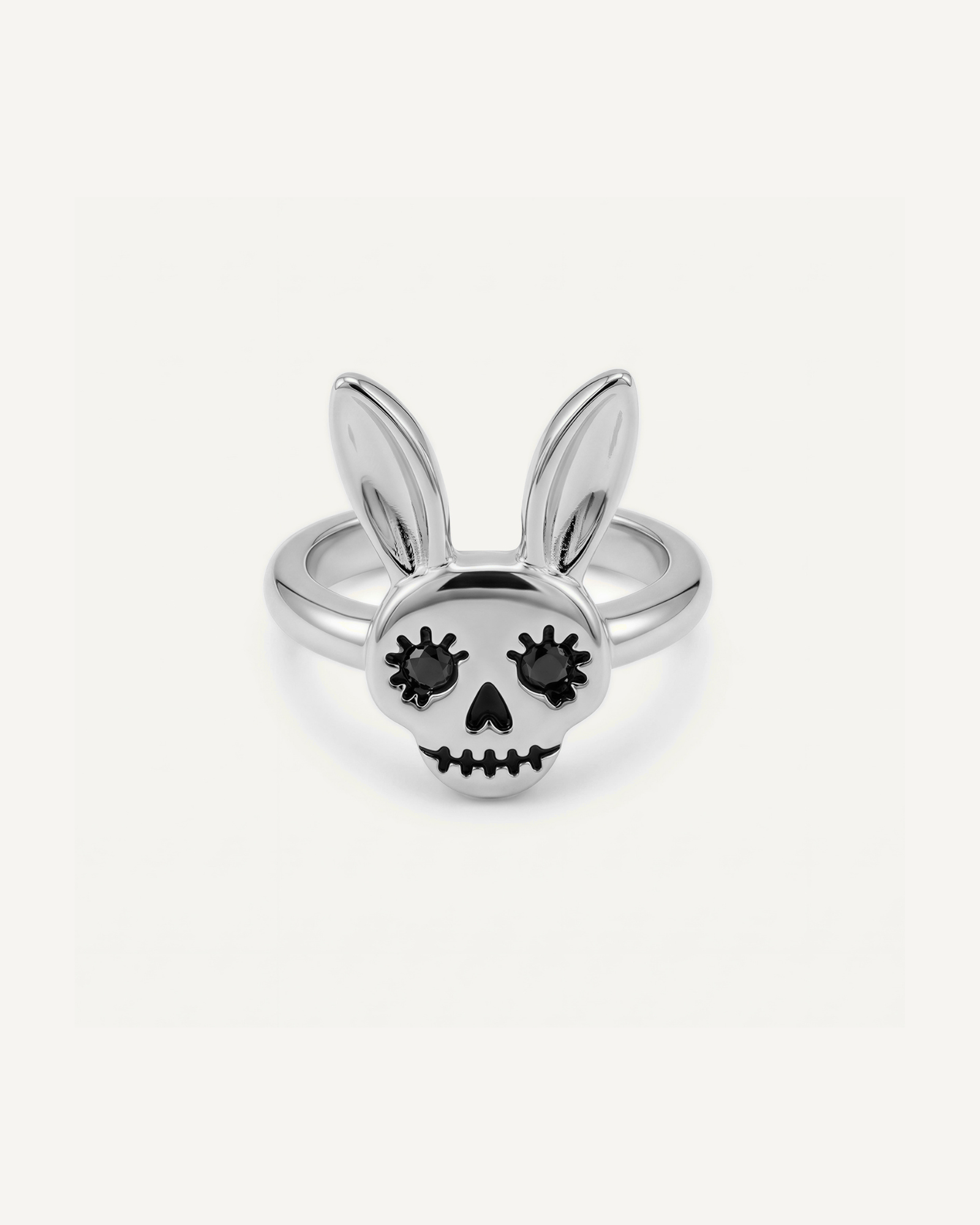 Bunny Skull Ring