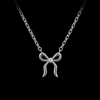 Charming Bow Necklace