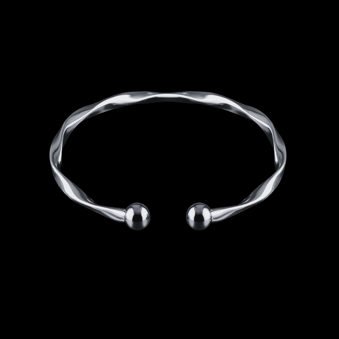 Twisted Elegance Bangle