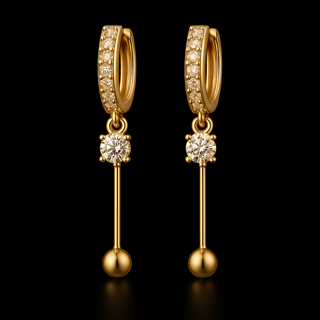 Hoop Dangle Earrings