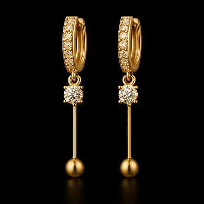 Hoop Dangle Earrings