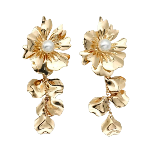 Petal Cascade Earrings