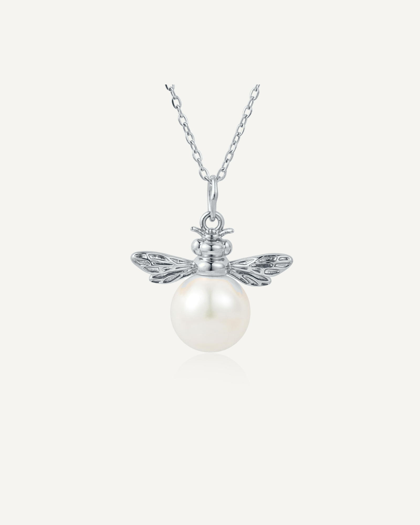 Pearl Bee Necklace