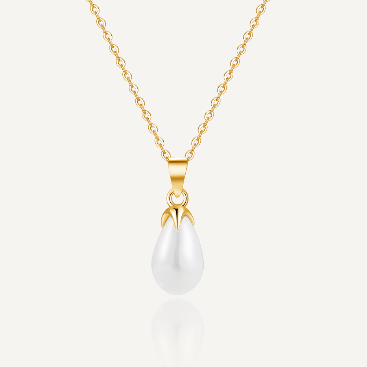 Pearl Fang Drop Necklace