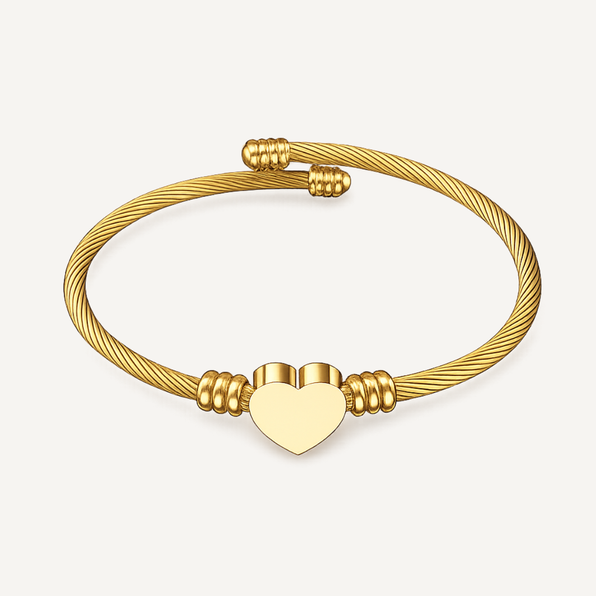 Evigt hjärta-armband