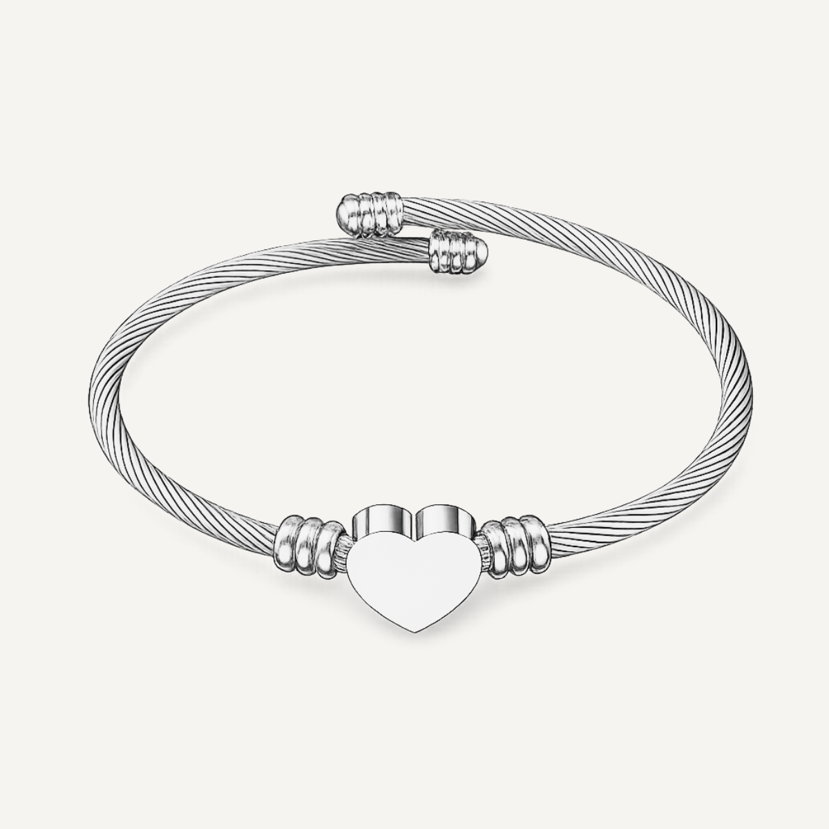 Evigt hjärta-armband