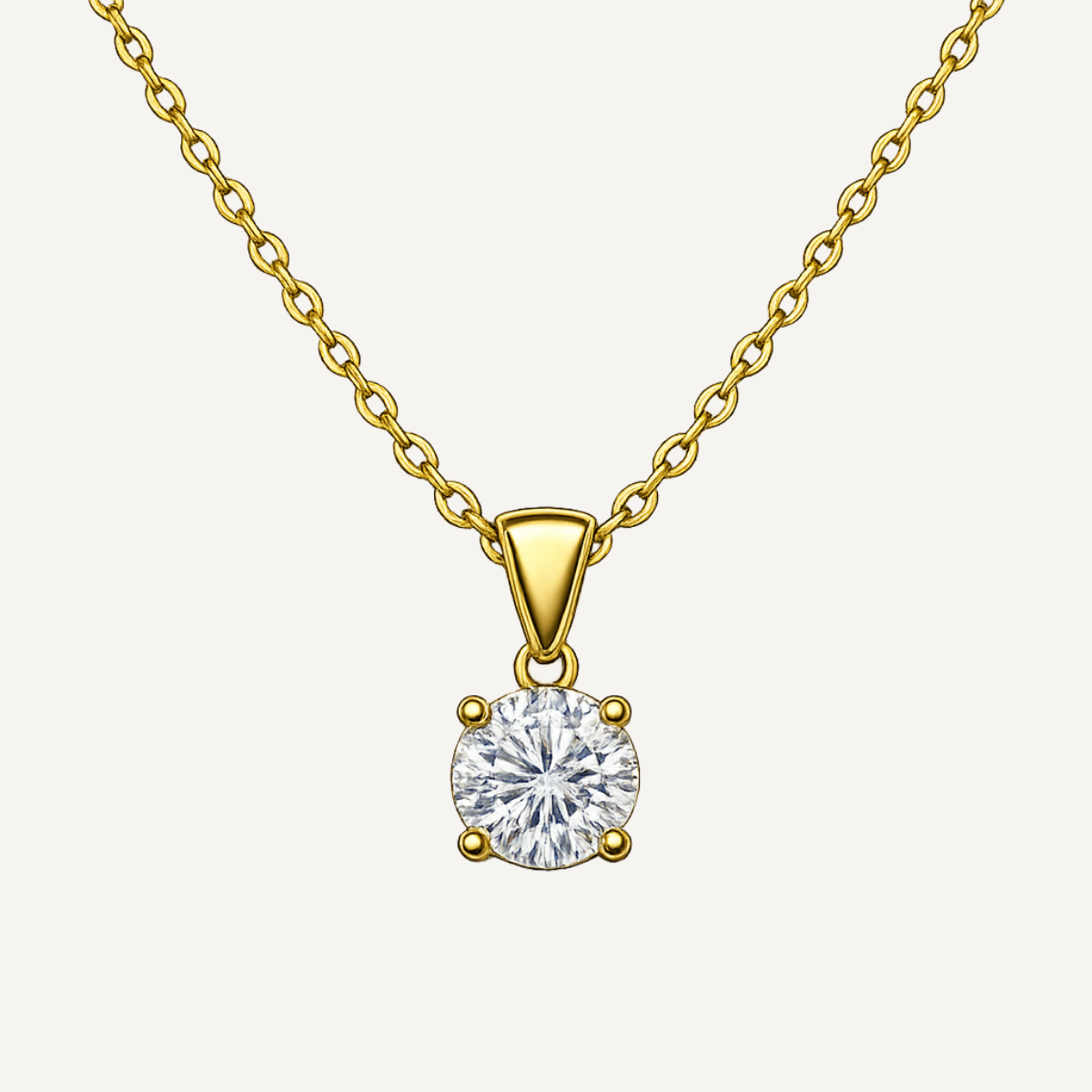 Solitaire Necklace