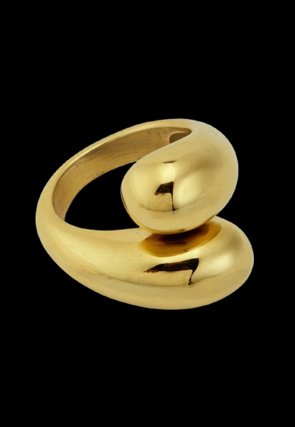 Swirl Twist Ring