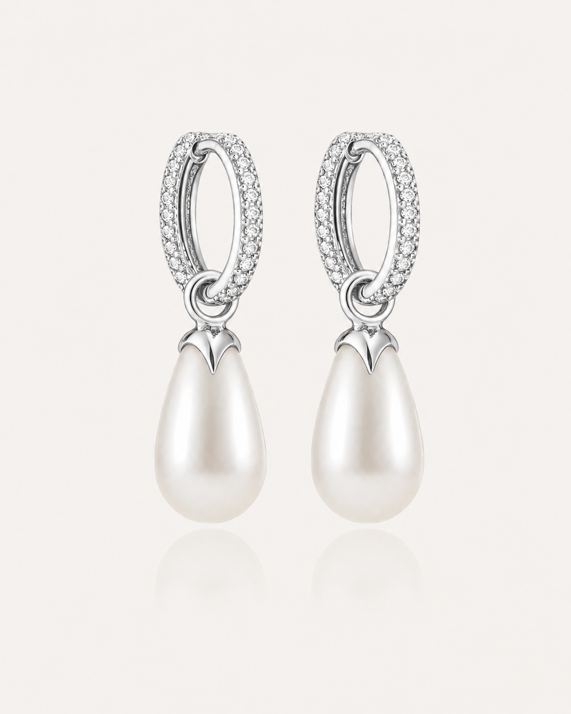 Droplet Diamond Earrings