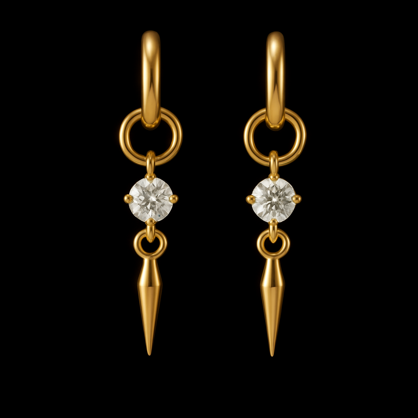 Prism Spike Earrings