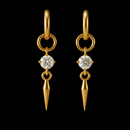 Prism Spike Earrings