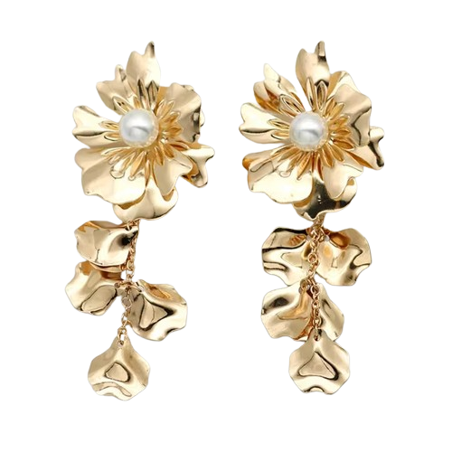 Petal Cascade Earrings