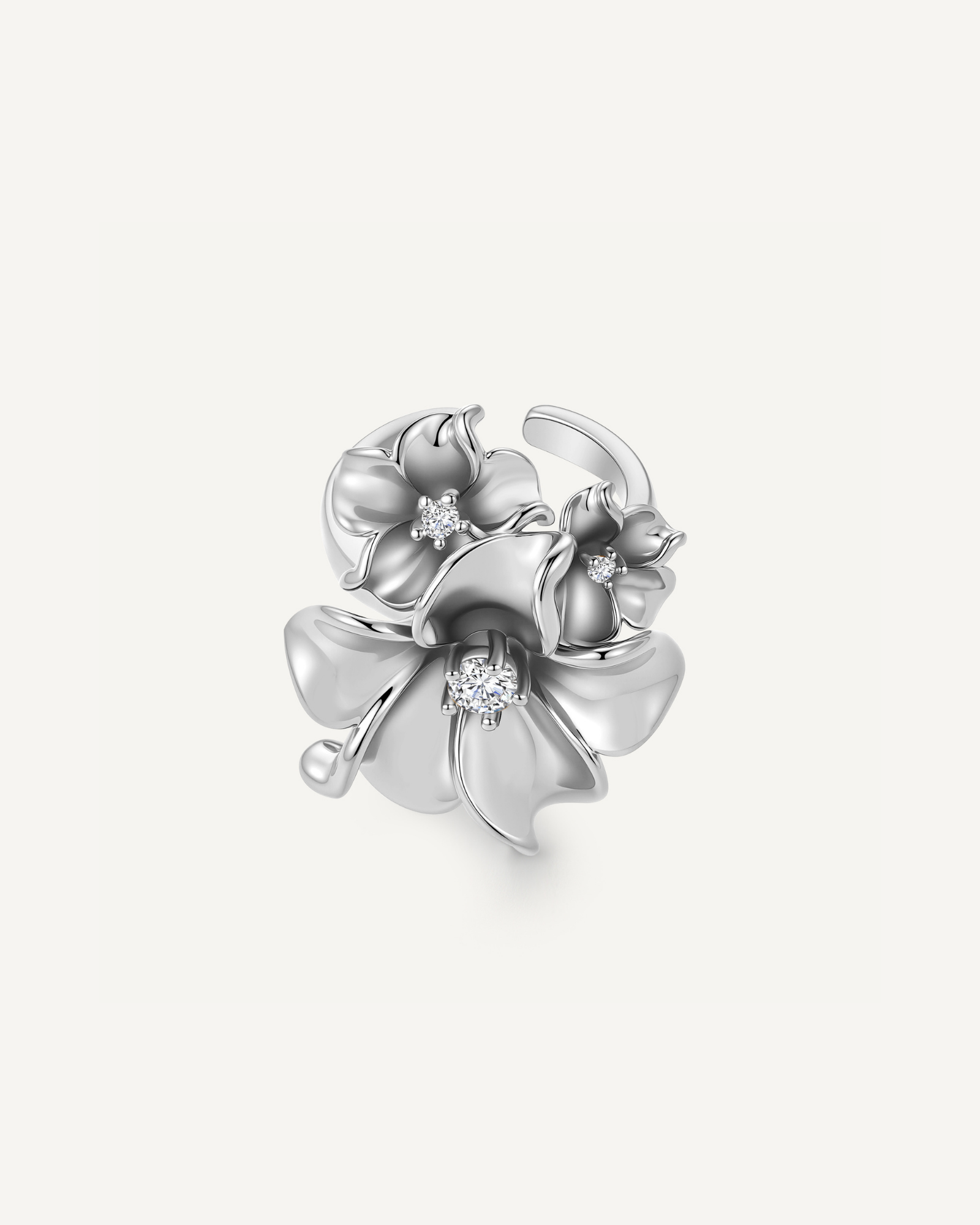 Trio Bloom Ring