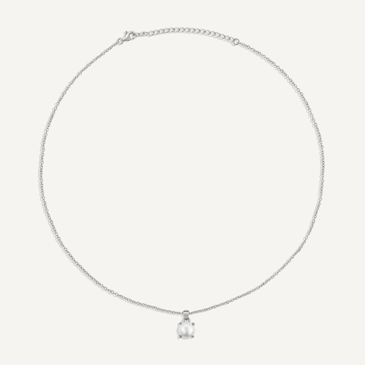 Pärlhalsband med fang