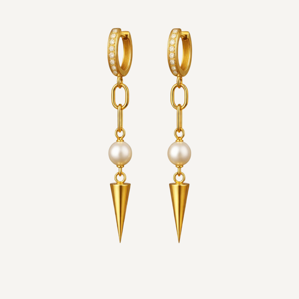 Pärlspik Djärva Örhängen