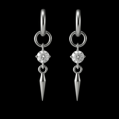 Prism Spike Earrings