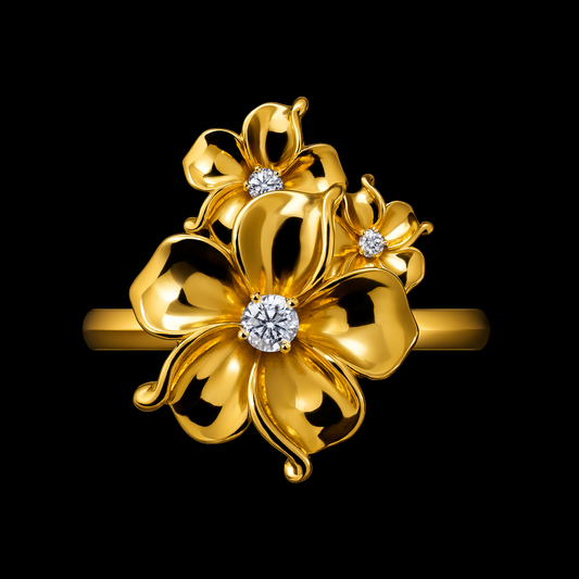Trio Bloom Ring