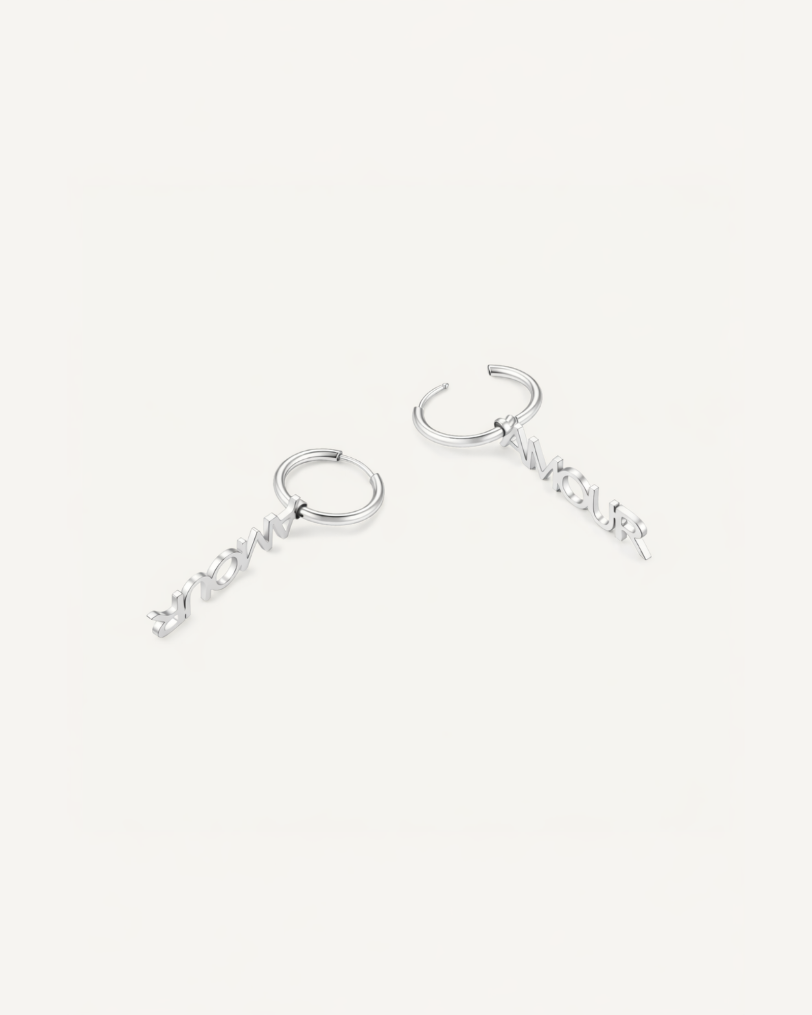 Amour Hoop Earrings