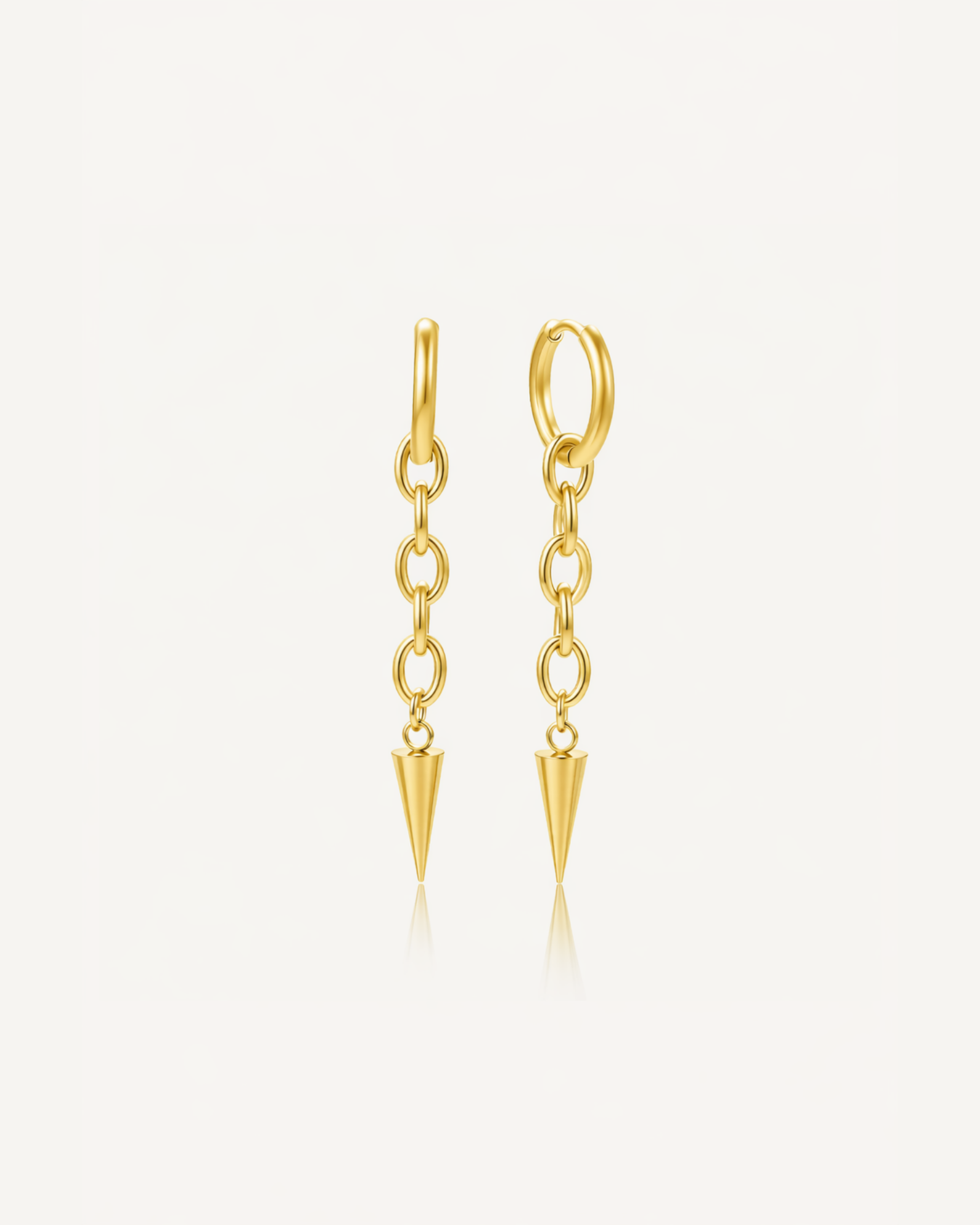 Edge Hoop Earrings