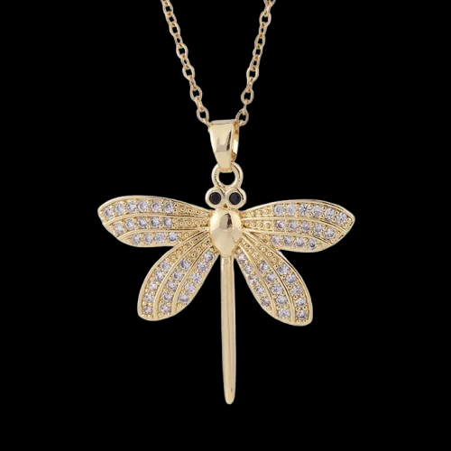 Dragonfly Whisper Necklace