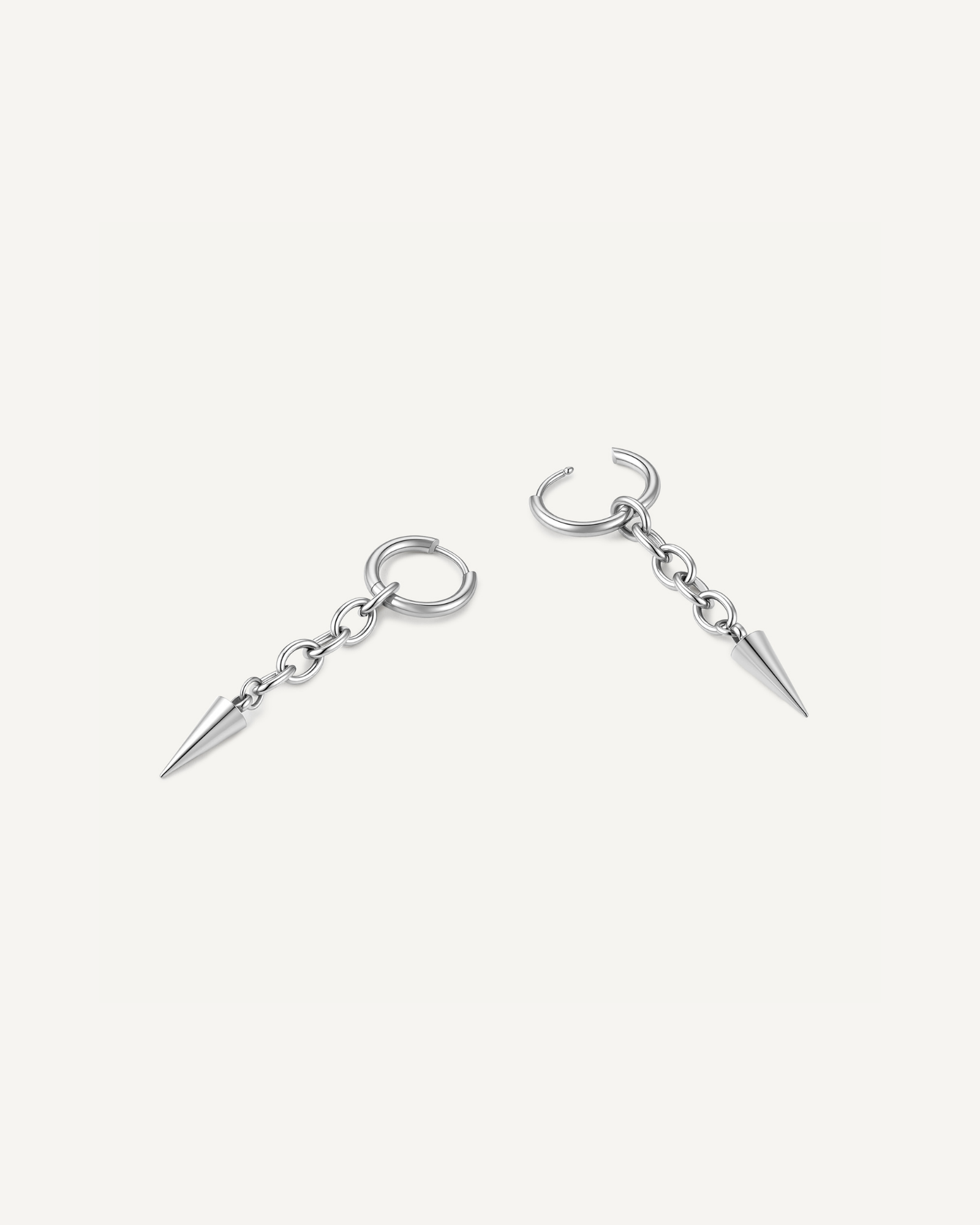 Edge Hoop Earrings