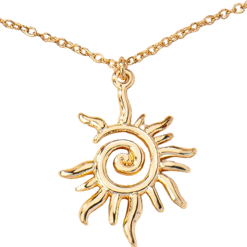 Golden Sun Necklace