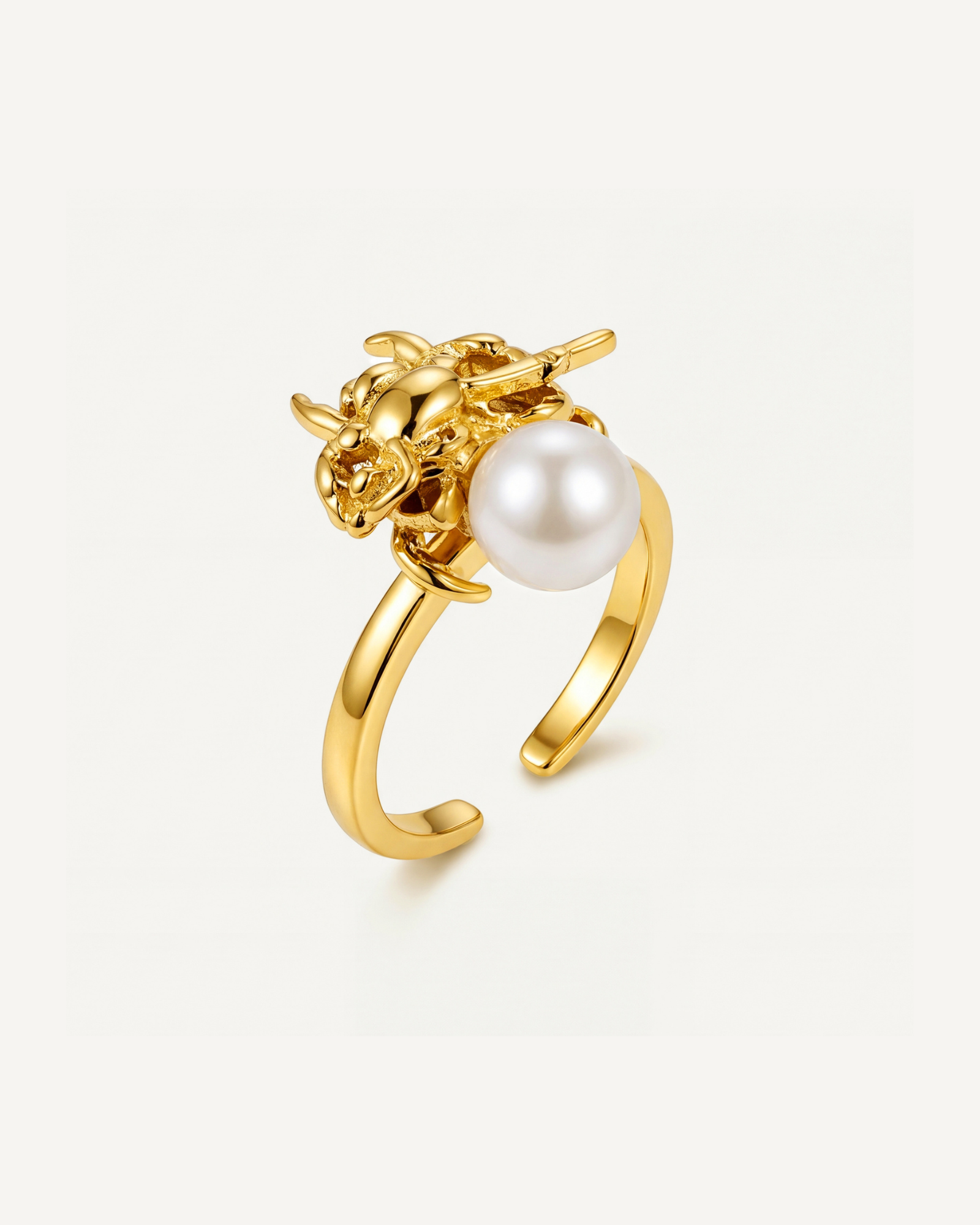Pearl Bee Ring