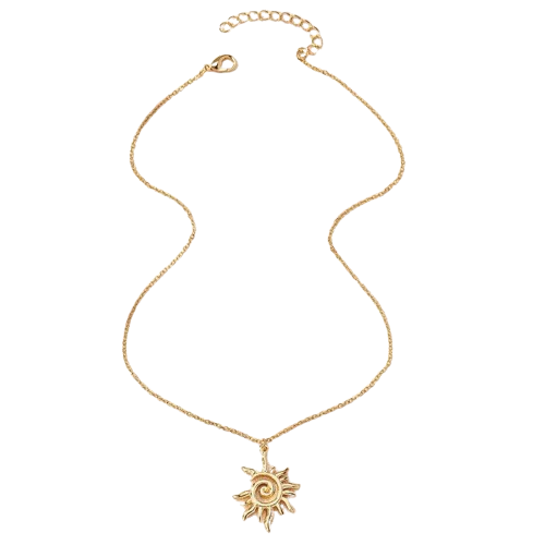 Golden Sun Necklace