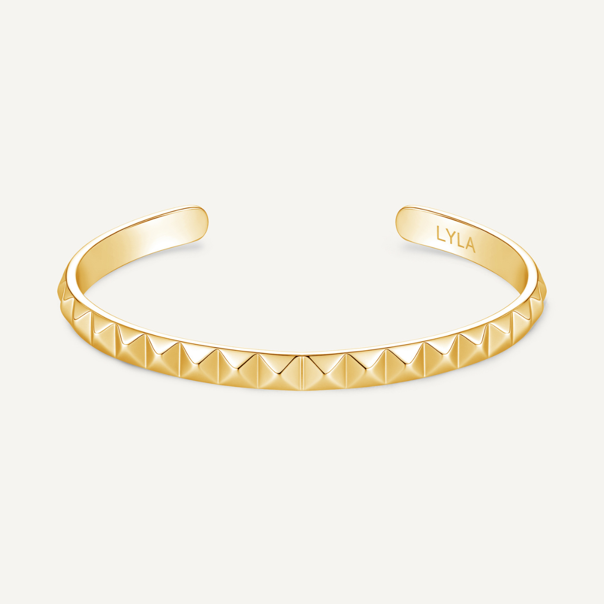 Pyramid Armring med Statement-motiv