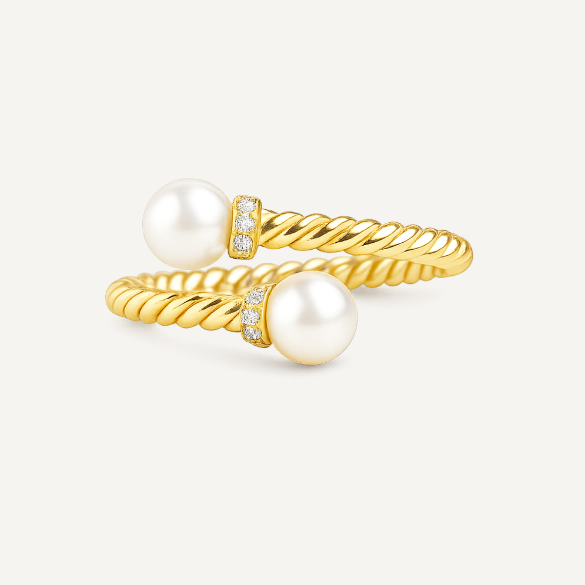 Pearl Twist Ring