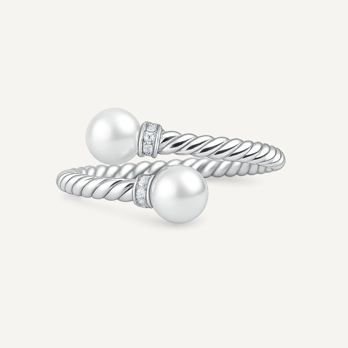 Pearl Twist Ring