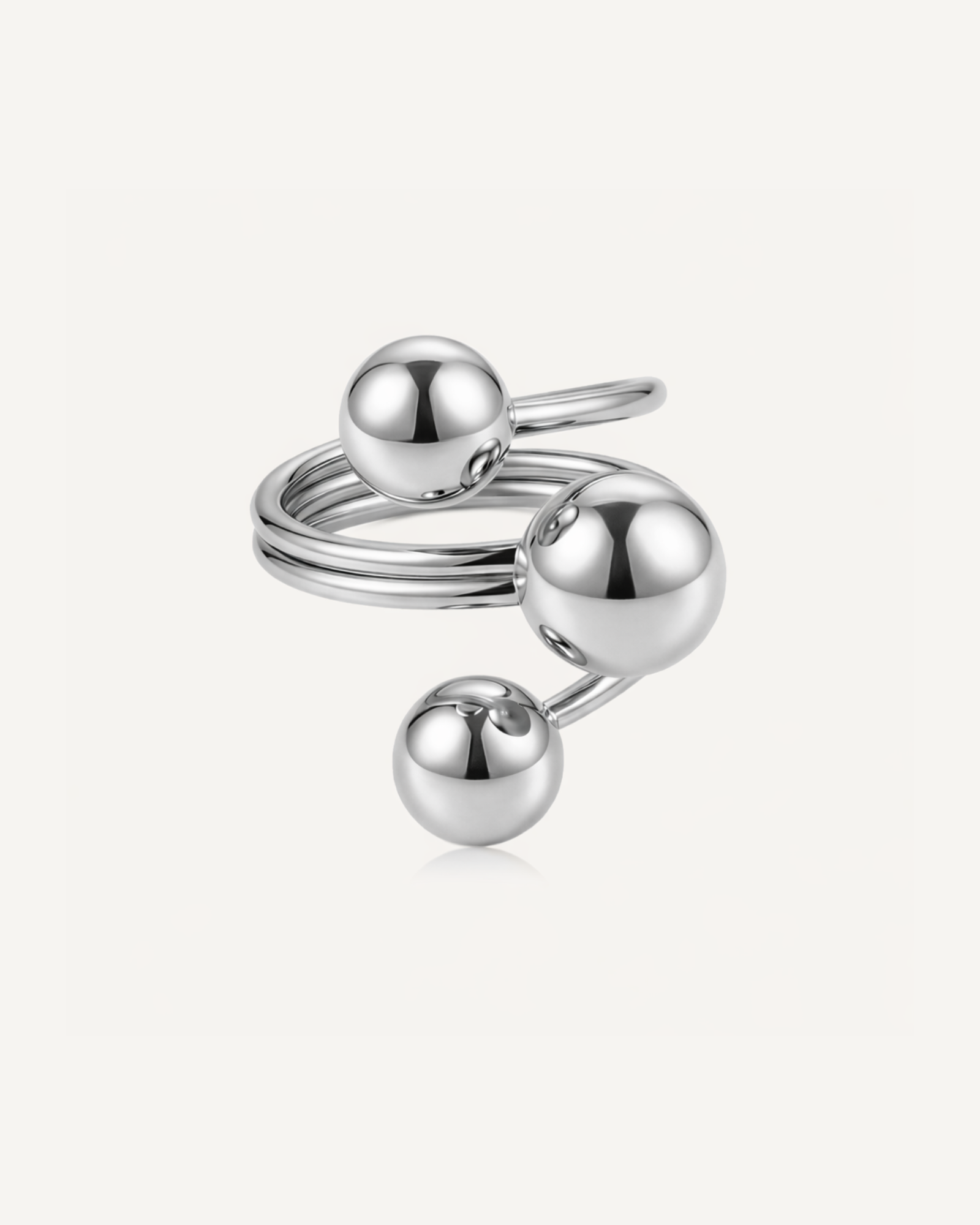 Orbit Sphere Ring