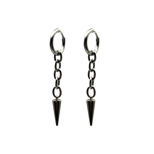 Edge Hoop Earrings