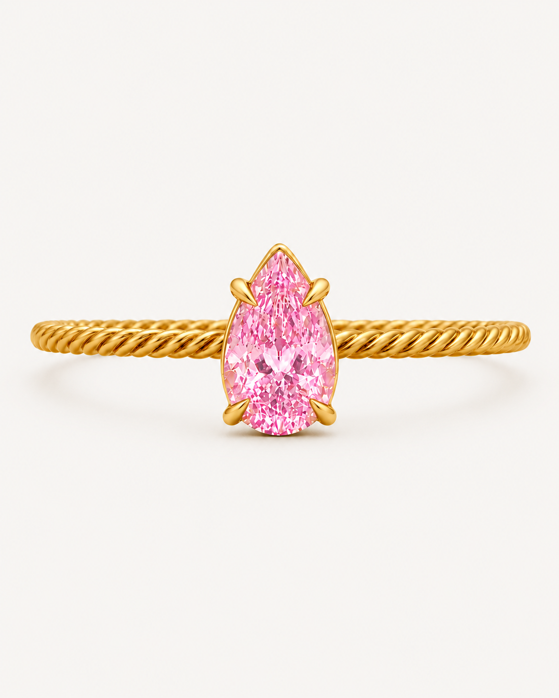 Gem Twist Ring