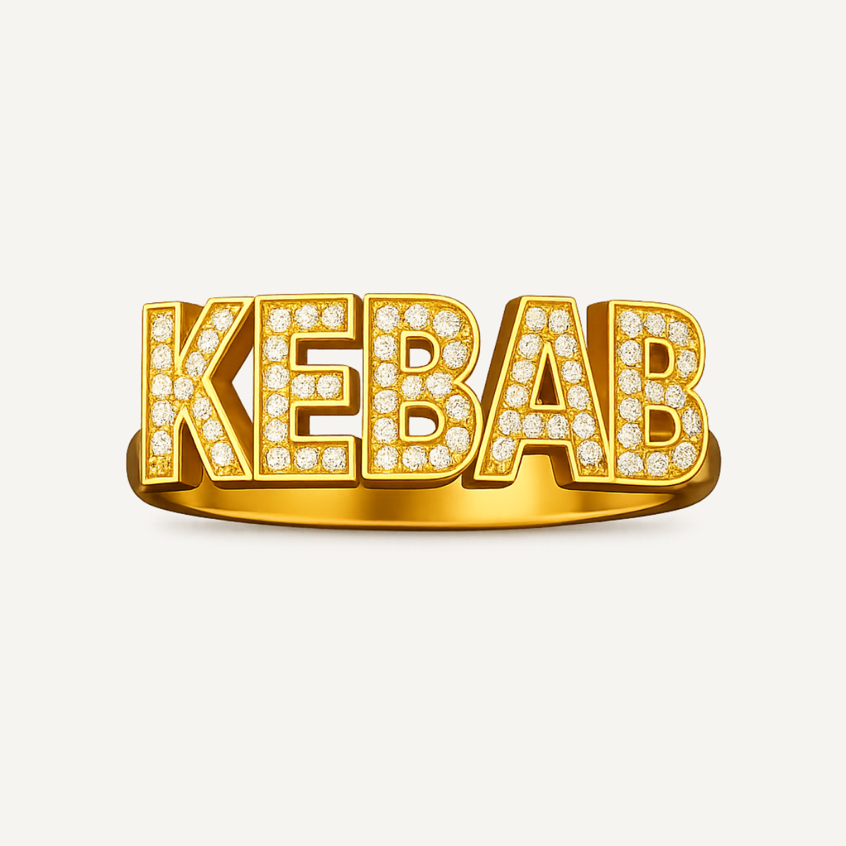 Kebab Diamond Ring